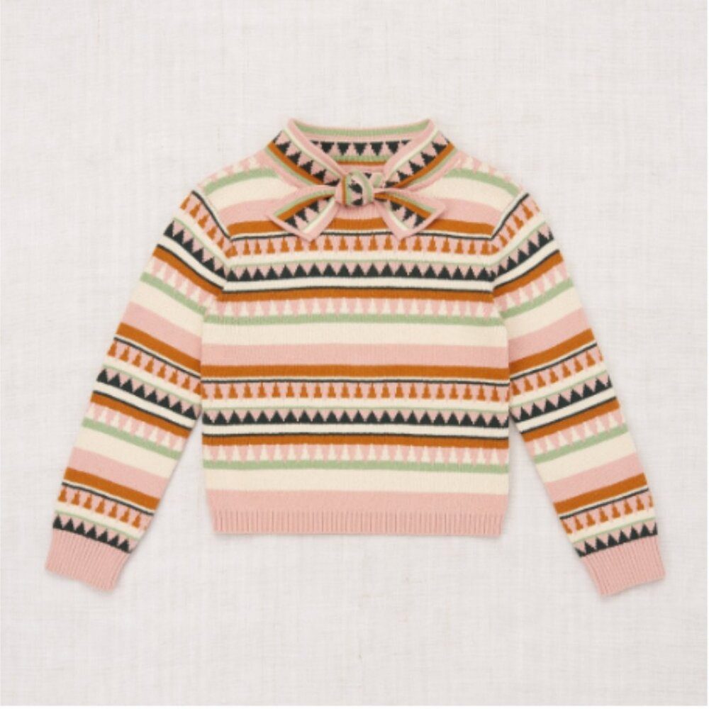 BNWT Misha & Puff Elsa Top, Rosette Blanket Pattern, 3Y